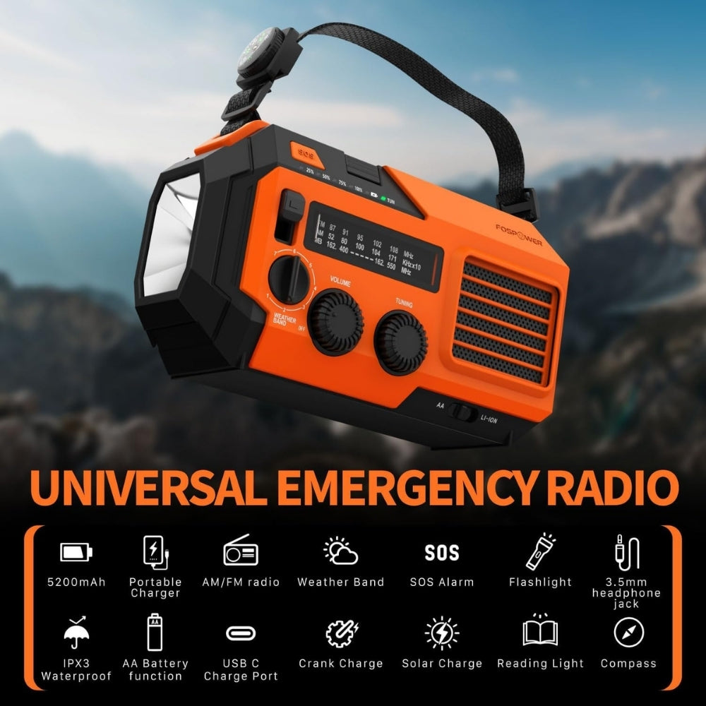 SOLAR EMERGENCY RADIO